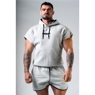Nebbia Tréninkový rag top HERO 297 Light grey - light grey