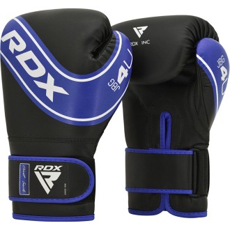 RDX 4B Robo Kids Boxing Gloves BLUE/BLACK