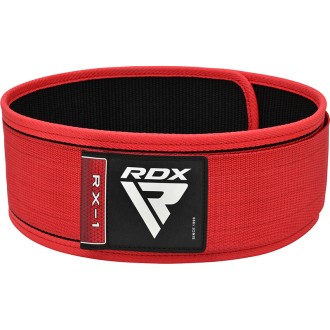 RDX RX1 4inch Weight Lifting Belt For Women RED