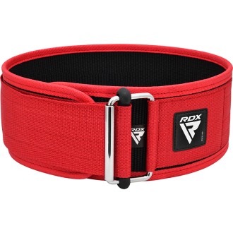 RDX RX1 4inch Weight Lifting Belt For Women RED