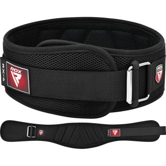 RDX RX4 Weightlifting Belt BLACK
