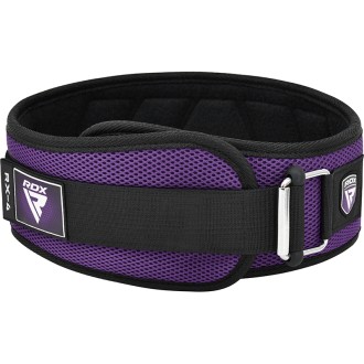 RDX RX4 Weightlifting Belt PURPLE