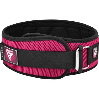 RDX RX4 Weightlifting Belt PINK