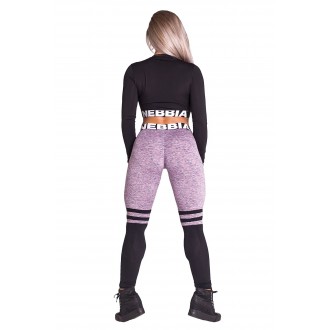 NEBBIA Legíny Over the knee - Purple 286