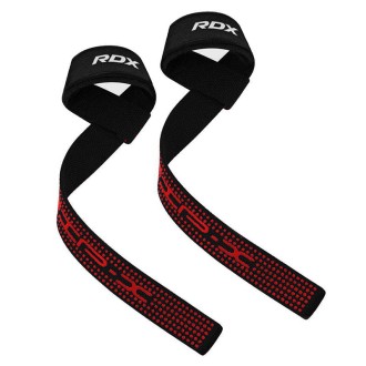 RDX S4 Weightlifting Wrist Straps BLACK