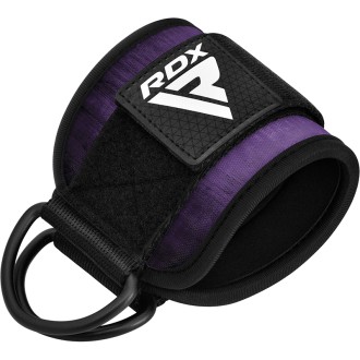 RDX A4 Ankle Straps For Gym Cable Machine PURPLE
