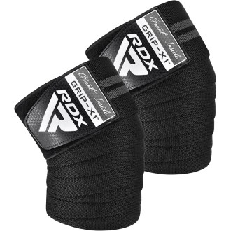 RDX KR11 GYM KNEE WRAP BLACK/GREY
