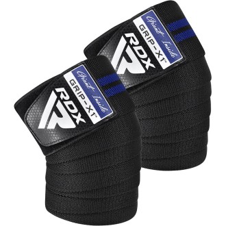 RDX KR11 GYM KNEE WRAP BLACK/BLUE