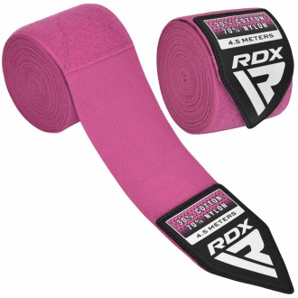 RDX WX Professional Boxing Hand Wraps PINK