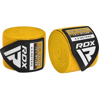 RDX WX Professional Boxing Hand Wraps YELLOW