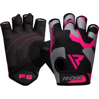 RDX F6 Pink Weightlifting Gym Gloves PINK