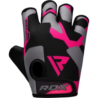RDX F6 Pink Weightlifting Gym Gloves PINK