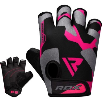 RDX F6 Pink Weightlifting Gym Gloves PINK
