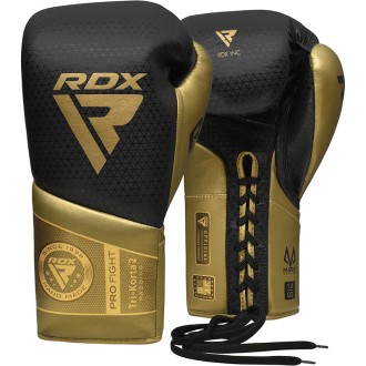 RDX K2 Mark Pro Fight Boxing Gloves GOLDEN