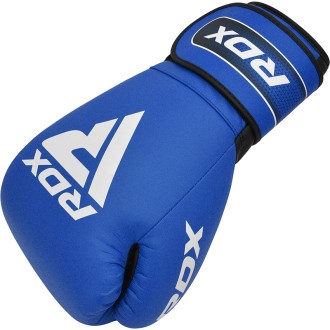 RDX APEX Sparring/Training Boxing Gloves Hook & Loop BLUE