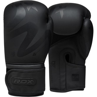 RDX F15 Noir Boxing Gloves BLACK