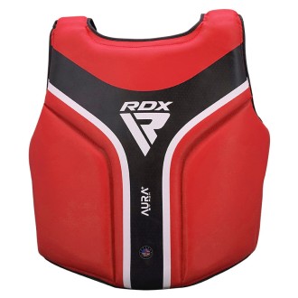 RDX CHEST GUARD AURA PLUS T-17 RED BLACK