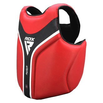 RDX CHEST GUARD AURA PLUS T-17 RED BLACK