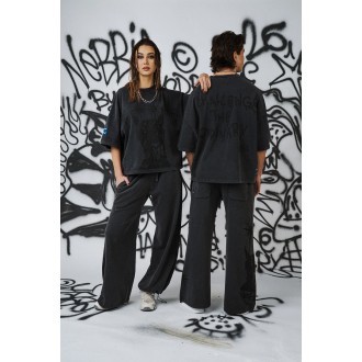 Dámské oversized tričko NEBBIA x Sexsdreams 813 - black