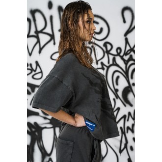 Dámské oversized tričko NEBBIA x Sexsdreams 814 - black