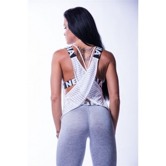NEBBIA Dámsky Top Wrap Up 626