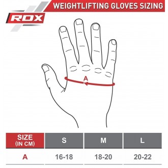 RDX Dámske Fitness Rukavice F23 - Černé