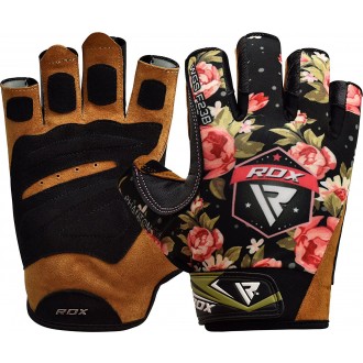 RDX Dámske Fitness Rukavice F23 - Černé