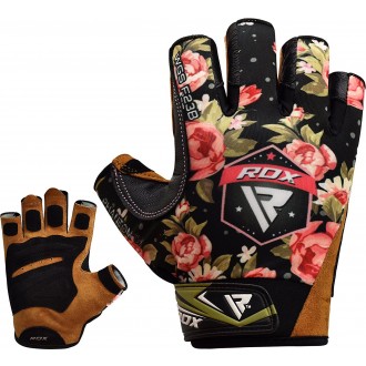 RDX Dámske Fitness Rukavice F23 - Černé