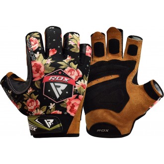 RDX Dámske Fitness Rukavice F23 - Černé