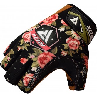 RDX Dámske Fitness Rukavice F23 - Černé