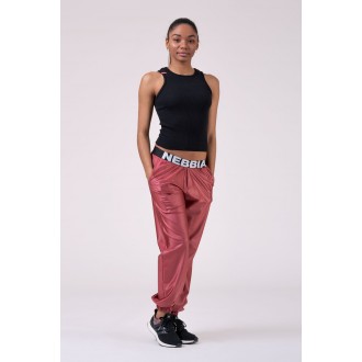 Nebbia Dámské Kalhoty Sports Drop Crotch 529 - Růžová