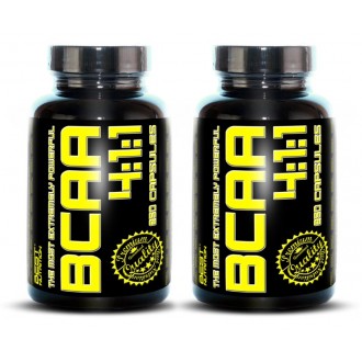 Best Nutrition BCAA 4:1:1, 120 kaps, 1 + 1 Zdarma