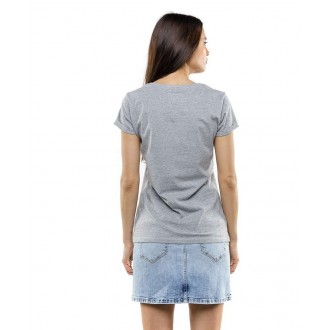 Devergo dámské triko 107 - Světle šedá
