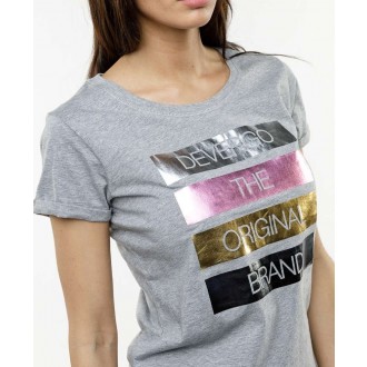 Devergo dámské triko 107 - Světle šedá