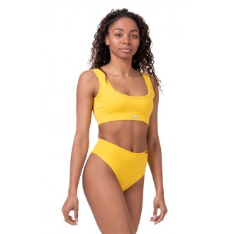 NEBBIA Bralette Miami sporty bikini 554 - Žlutá