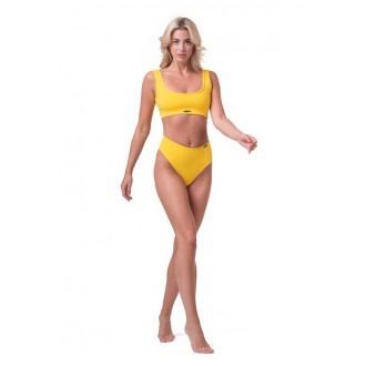 NEBBIA Bralette Miami sporty bikini 554 - Žlutá