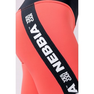 Nebbia Dámske Legíny Power Your Hero 531 - Broskev