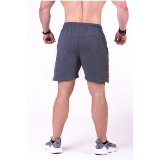 Nebbia šortky Red Label 152 - Tmavě šedé