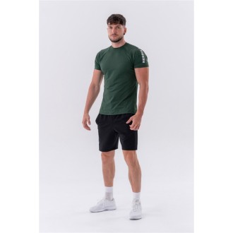 Nebbia Sportovní Fit tričko Essentials 326 - DARK GREEN