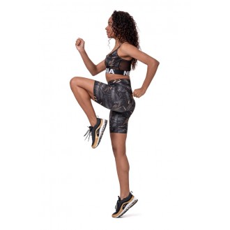 NEBBIA sportovní podprsenka 565 - Černá