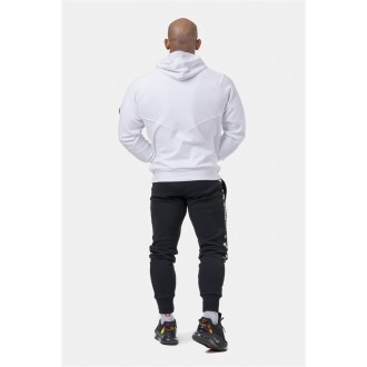 Nebbia Unlock the Champion mikina s kapucí 194 - Bíla