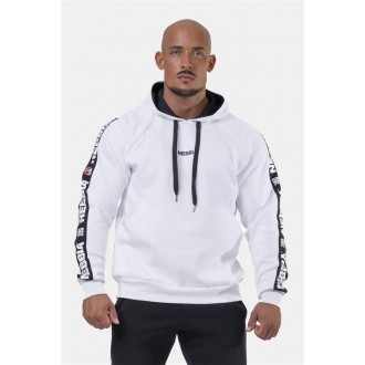 Nebbia Unlock the Champion mikina s kapucí 194 - Bíla