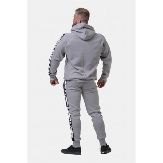 Nebbia Unlock the Champion mikina s kapucí 194 - Šedá