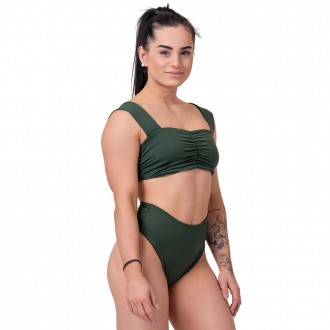 Nebbia vrchní díl bikin Miami retro 553 - Zelená