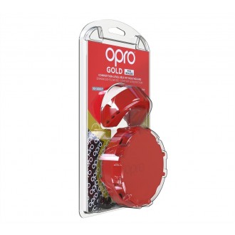 Opro Gold Braces Chránič zubů - Červeny
