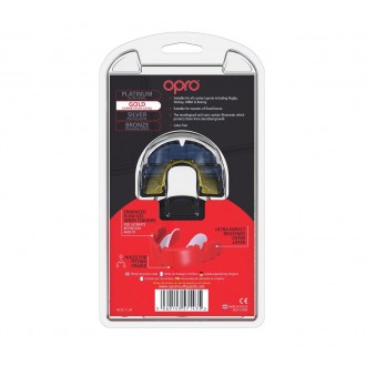 Opro Gold Braces Chránič zubů - Černý