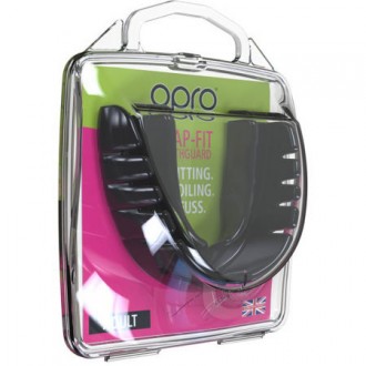 Opro Snap Fit SR Chránič zubů - Černý