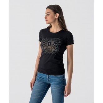 Retrojeans dámské triko ARELY T-SHIRT - Černá