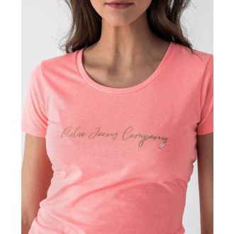 Retrojeans dámské triko Romina - Korálová