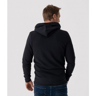 Retrojeans pánská mikina ANGNA HOOD - Černá